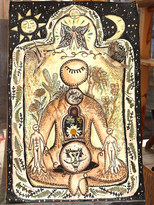 All Is Welcome Here - Original artwork