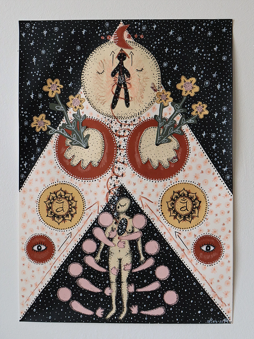 Surrendering - High Quality Artprint